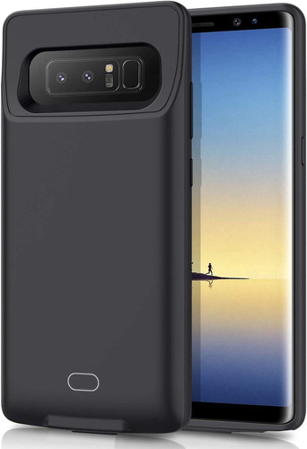 Imagen 1 de 6 de Funda Con Bateria Para Samsung Galaxy S7  Note 8- Negro