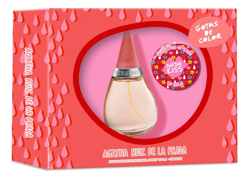Set Perfume Gotas De Color Agatha Ruiz 50 Ml