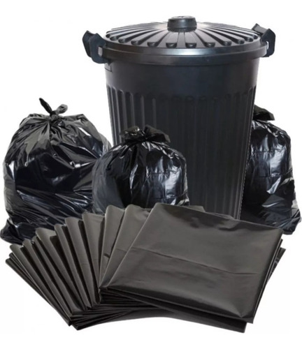 Bolsas Para Basura Tipo B 200lt 40kg Cal 14 X100und
