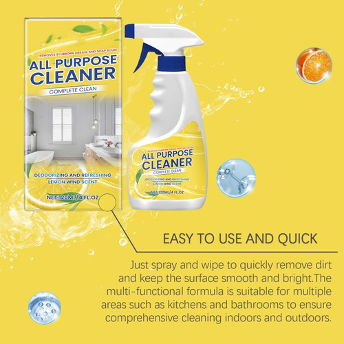 C Powerful Spray De Limpieza De Cocina Multiusos Deodorizi 5
