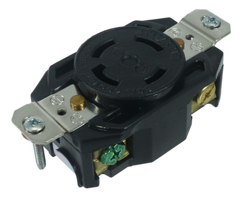 Receptor Cierre Industrial L71630fr 30a 3polos 36500040 Color Café
