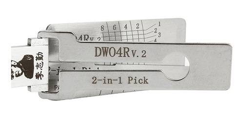 Dw04r.2 2 En 1 Coche Cerradura De La Puerta De La Ganzúa Dec