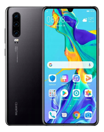 Huawei P30 Dual Sim 256 Gb Negro 8 Gb Ram