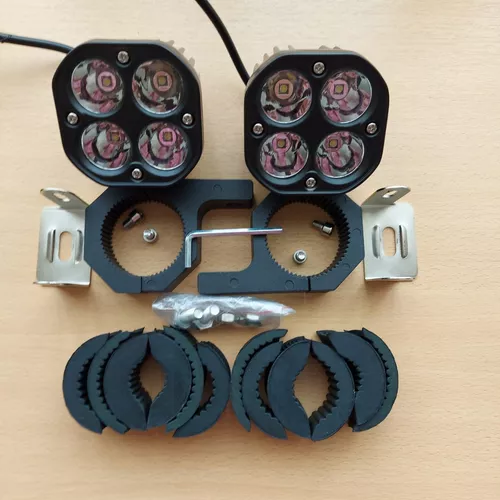 GENERICO X4 Focos Led Neblineros 4x4 Bicolor Focos Led Vehiculos 114w