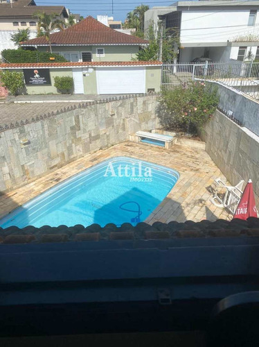 Imagem 3 de 8 de Sobrado 300mts Praia Enseada, 4 Dorms., Lazer, 3 Vagas - V2780