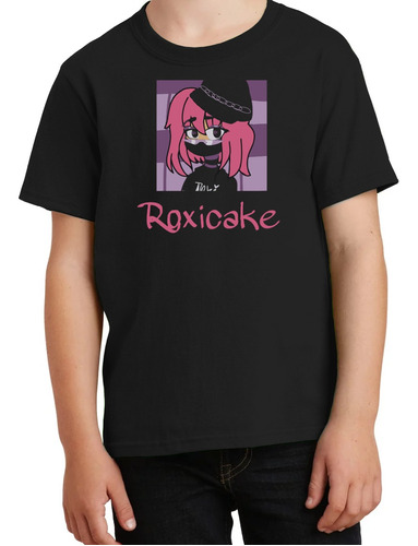 Roxy Cake Gamer Polera Manga Corta Estampada Personajes Logo