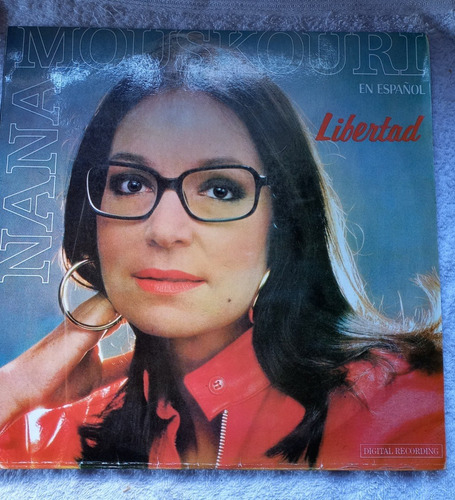 Nana Mouskouri, Libertad, Lp, Disco De Vinilo, Acetato