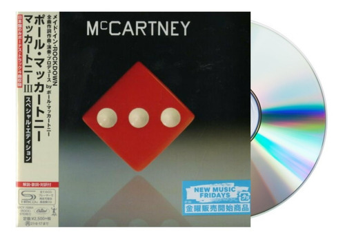 Paul Mc Cartney - Mccartney Iii / Cd Edición Especial Japón