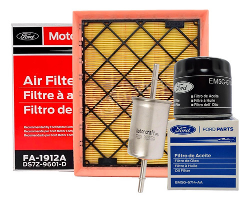 Kit 3 Filtros Aceite + Aire + Combu Ford Mondeo 2.0 2.5 15+