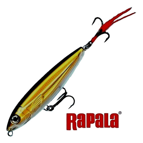 Señuelo De Pesca Rapala X-rap Subwalk Xrsb-15 Gold Olive