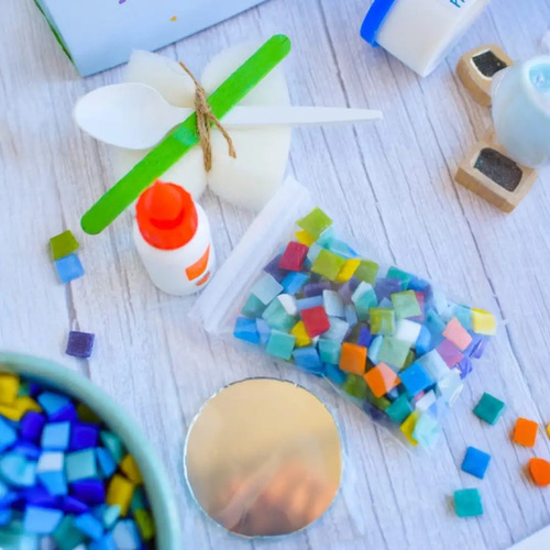 Kit Mosaiquismo Pequeños Artistas Mosaicos Estrella Fugaz