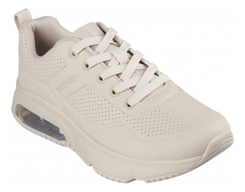 Zapatilla Mujer Uno Evolve Infinite Air Beige Skechers
