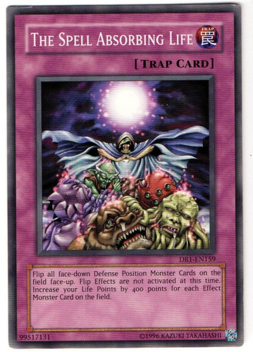 The Spell Absorbing Life Carta  Yu-gi-oh! 