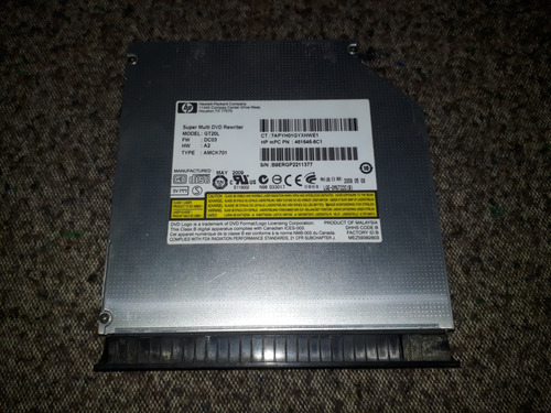 Lectora Dvd Notebook Hp Elitebook Compaq 6930p 