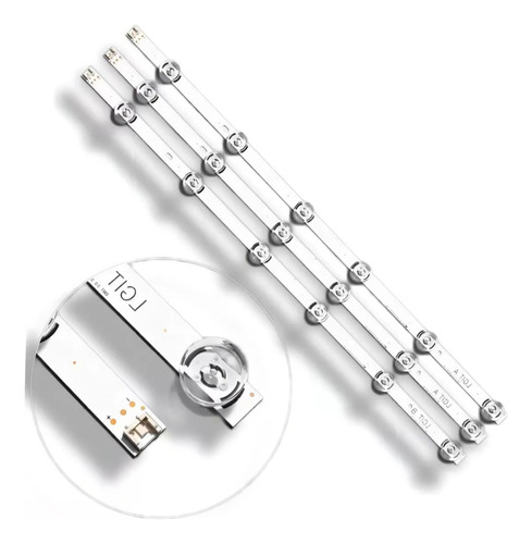 Kit Tiras De Led Para Lg 32lb560b 32lb580b 32lf550b 32lf565b