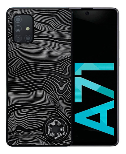 Funda Galaxy A71 Acero Beskar Mandalorian Star Wars