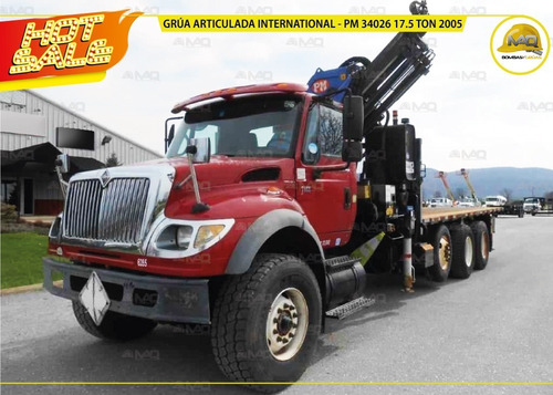 Imagen 1 de 14 de Grua Articulada International - Pm 34026 17.5 Ton 2005