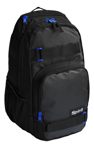 Mochila Spirit Trucker Negro Azul Color Negro/azul