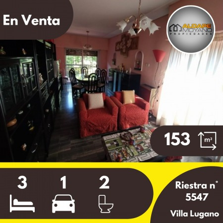 Oportunidad, Se Vende Departamento Cuatro Amb, Con Cochera Y Baulera (villa Lugano)