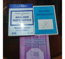 Comprar Libro Solucionario Analisis Matematico Berman 3 Tomos