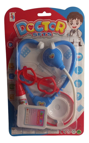 Set Doctor Estetoscopio Con Accesorios Nena Nene Doctora