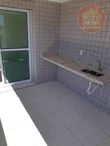 Apartamento Com 2 Dormitórios À Venda, 101 M² Por R$ 537.000 - Vila Assunção - Praia Grande/sp - Ap5075