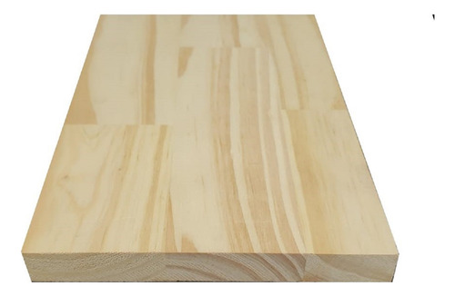 Escalon Pino Clear Sin Nudos 3 X 30 X 90 Cm - Mader Shop