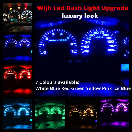 Wljh Kit De Bombillas Led De Iluminación De Panel De Luces D
