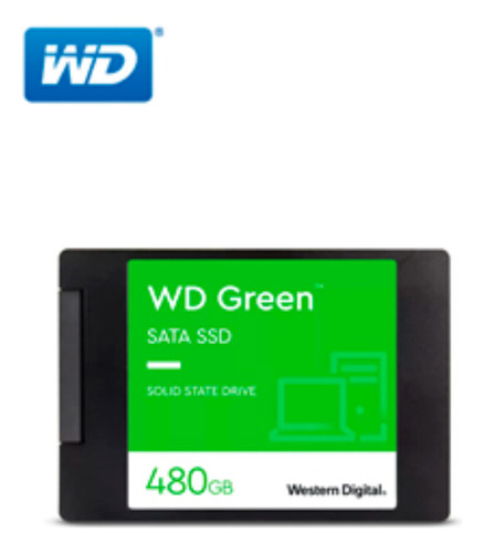 Ssd Wd 480gb Green Sata 2.5