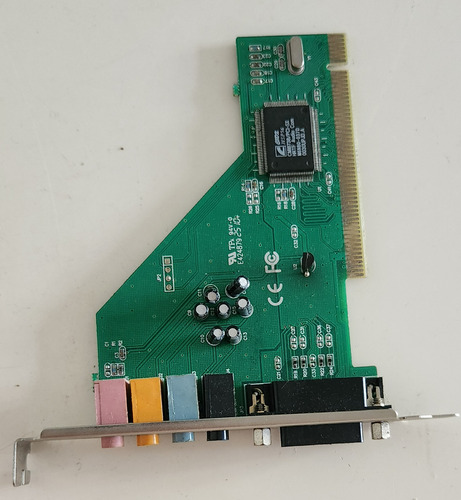 Placa De Sonido Envolvente 3d Pc 4.1 Canales Puerto Midi (Usado)