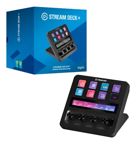 Elgato Stream Deck Plus Lcd Multifunção 8 Teclas | MercadoLivre