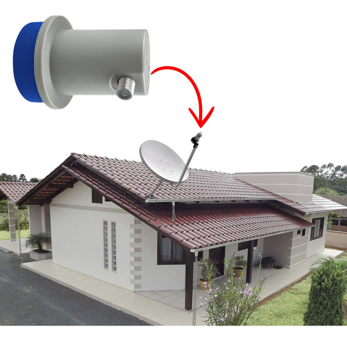 Lnb Simples Universal Lnb Monoponto 1 Saída