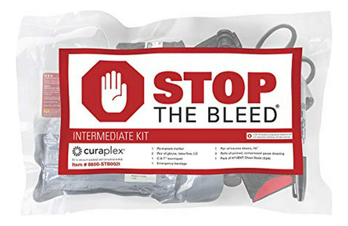 Kit Intermedio Curaplex Stop The Bleed Con Torniquete Cat