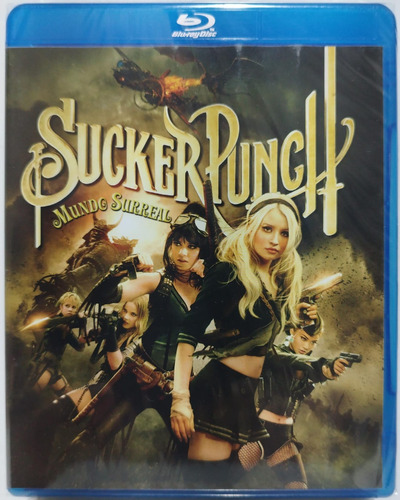 Blu-ray Sucker Punch - Mundo Surreal Original Novo Lacrado