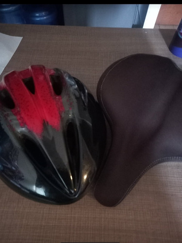 Casco Y Asiento De Bicicletas 