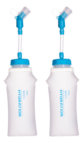 Botella De Agua Deportiva Soft Flask De 500 Ml, 2 Unidades,