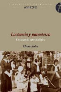 Libro Lactancia Y Parentesco - Soler Muã¿oz, Elena