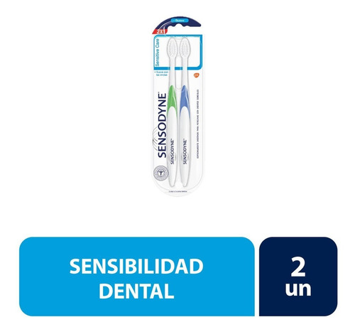 Sensodyne Pack Cepillo Sensitive Care 2 Unidades