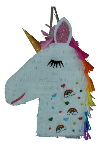 Piñata Unicornio Multicolor. Infantiles. Allegracotillones 