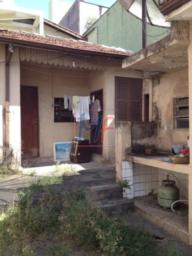 Imagem 6 de 10 de Ref: 5769 - Casa Para Demolição Rua Tranquila, No Tatuapé, Terreno 197 Mts Frente 11,50 Mts Fundo Irregular, 19 Mts (+/-) Ideal Para Investir!! - 5769