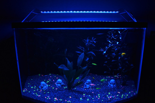 Lampara Led Rgb, Aérea Base De Aluminio Con Bases 180cms