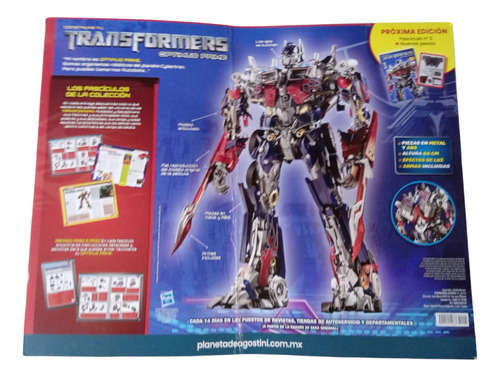 Construye Tu Transformer Optimus Prime Fascículo #1. Planeta
