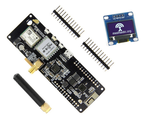 Para Ttgo Meshtastic T-beam V1.2 Esp32 Lora Gps Development