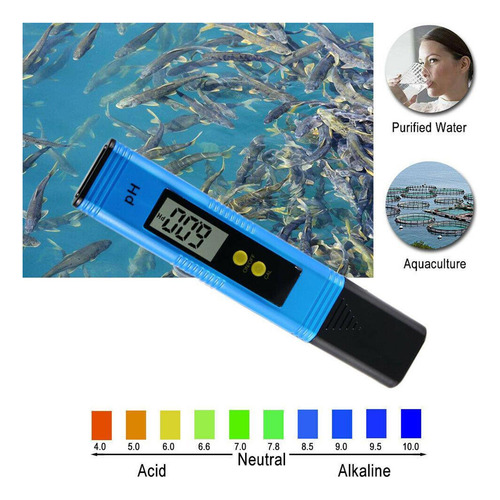 Medidor De Ph 0,01 Pluma Probadora De Alta Precisión Para