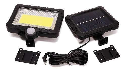 Luz Solar De 100 Led - Con Panel Movil 