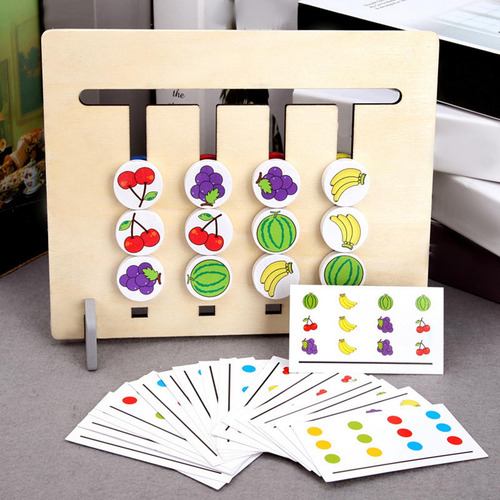 Slide Puzzle Toy Game Brain Teasers Juego De Lógica De