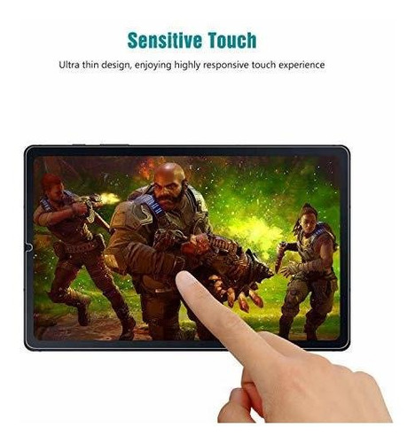 2 Protector Pantalla Vidrio Templado Hd Para Samsung Tab