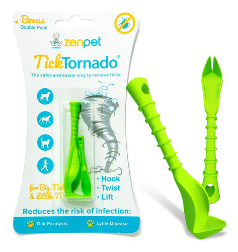 Zenpet Tick Tornado - Removedor De Garrapatas Para Perros, G