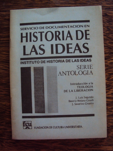 Ficha Historia Ideas Introduccion Teologia Liberacion Iglesi