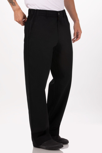 Pantalon Chef Works Modelo Pro Pant Negro (caballero)